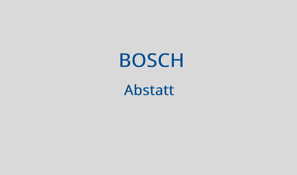 BOSCH Abstatt